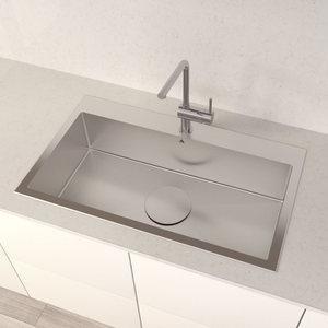 [아티잔] 싱크볼 DU900 프리미엄 인셋 사각 씽크볼