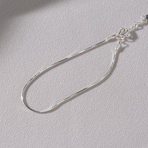 [미미제이] 925실버 실키 스네이크 체인 팔찌