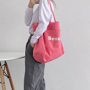 [지음]G-42 비비드 빅 시티백 / 여성가방 토트백 쇼퍼백 에코백 미니백 핸드백 크로스백