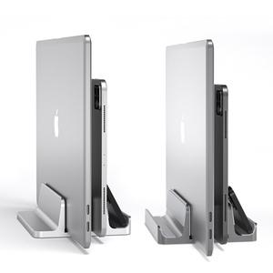 노커드 맥북 노트북 세로 수직 거치대 스탠드 맥미니 받침대 3슬롯