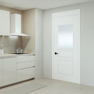 리바트집테리어 글라스 도어 3개(문틀교체포함/시공비별도)