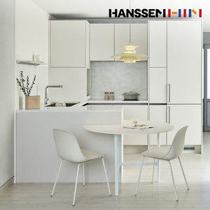 한샘 밀란 100 무드베이지 키친 싱크대/주방/무료1DAY시공/매장동일/리모델링