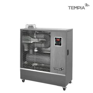 템피아 돈풍기 TPA-H7000 18평형 주름관 석유난로 대형 등유 원적외선 튜브히터 곱창난로