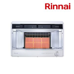 린나이 가스난로 가스히터 RHS-650W 벽걸이형 10~12평 LPG LNG