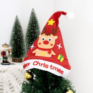 [민화샵] 펠트모자만들기 크리스마스 산타모자 DIY취미키트  어린이만들기