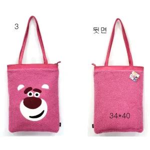 디즈니 주디 닉 뽀글이 에코백 주토피아 캐릭터 가방 모음전