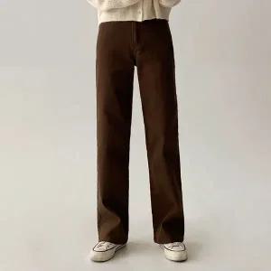 [에이와비] (예쁘진)모어골덴와이드롱팬츠 -시크릿밴딩/면골지원단/3color/4size