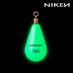 니켄 물방울 야광봉돌 야광추 쭈꾸미 갑오징어 문어 선상낚시 원투낚시 추