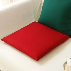 아트박스 앤코튼 크리스마스 솔리드레드 방석 50x50  커버+솜)