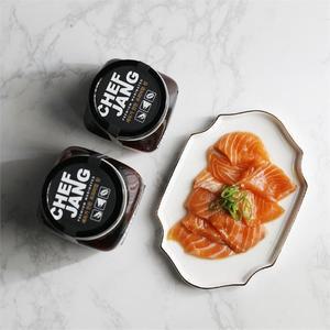 셰프장 간장 생 연어장 800g , 1kg(500g+500g) 쉐프장
