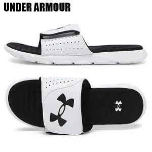 [언더아머][언더아머] 남성 이그나이트 7 슬라이드 슬리퍼 3026023-100