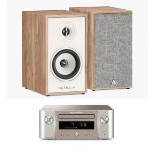 마란츠 M-CR612 + 트라이앵글 보레아(Borea) BR02 분리형 오디오 미니 컴포넌트 세트