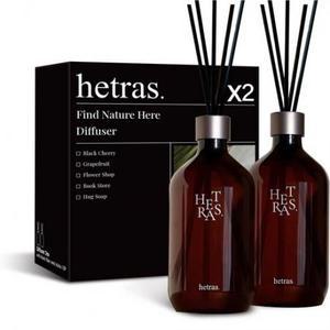 헤트라스 프리미엄 대용량 디퓨저 500ml 2개 선물세트 플라워 샵 ×