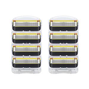 (무료배송) 토비메모리 질레트 면도날 호환전용 프로쉴드 옐로우 2팩 (8입)