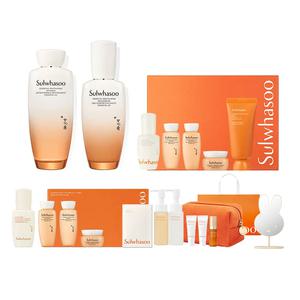 설화수 NEW 자음 2종 세트(자음수EX + 자음유액EX), 1개+증정(미피 탁상 거울 포함 12종 샘플+쇼핑백, 1개)