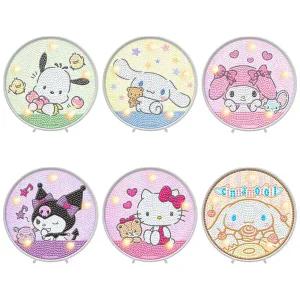 아트박스/호사문구 [토이앤퍼즐] 보석십자수 무드등 산리오 캐릭터