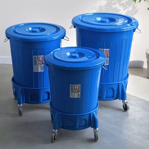 식당 업소용 바퀴달린 대용량 분리수거통 쓰레기통 퇴비보관통 어항물걸이 김장