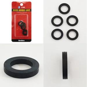 누수방지 메탈호스용 고무패킹 5p 고무링 욕실 샤워기 화장실 청소 수도 O링 수전 보수