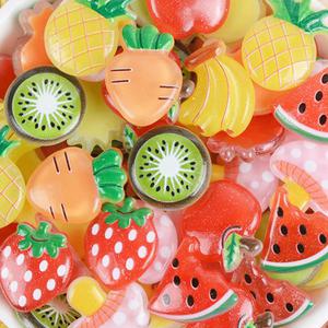과일 데코 파츠 슬라임 레진 장식 미니어처 피규어 레진아트 데코