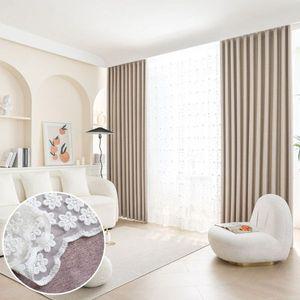 [지나송]캣벨 주름유지 암막커튼(530x230)+코디커튼(레일+설치부속)..[33728299]