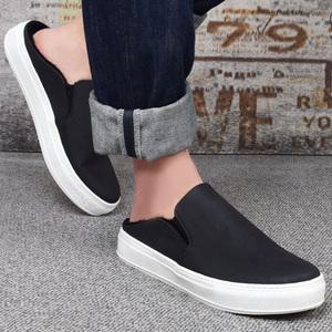 DM-크리스 남성 겨울 털단화 뮬 블로퍼 슬립온 스니커즈 슬리퍼 캐주얼화 털신 털신발 방한화 남자신발