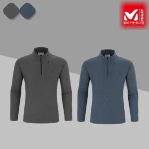[밀레] [ 이월 60%특가 ] 남성겨울집업 파시3 집업 티셔츠 MXRWT012_CA