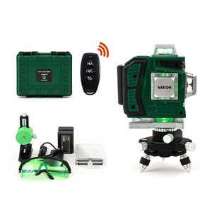 4D 16라인 레이저레벨기 그린 바닥 수평기