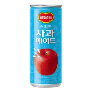 델몬트 스퀴즈 사과에이드 240ml 30개[K]