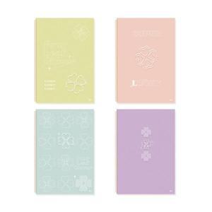 아트박스/아이비스 1200 슬림원링노트(네잎클로버)