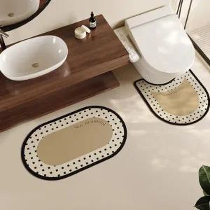 논슬립 건식욕실매트 화장실바닥 규조토 발매트 세트