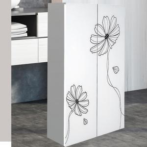 원룸욕실장500 화장실수건장 장식장 욕실상부장 수납장