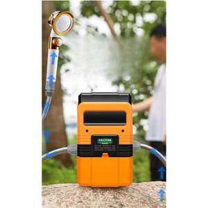 휴대용 충전식 야외 겨울철 온수샤워기 캠핑 차박