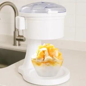 빙수기계 가정용 눈꽃 팥빙수 얼음가는기계 빙삭기