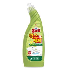 화장실 락스 청소 세제 750ml 액체형 클리너 변기 세면대 욕조 허벌시트러스