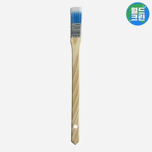 월드크린 겸용 페인트 붓 25mm 청소 브러쉬 도배 셀프 인테리어 수성 유성