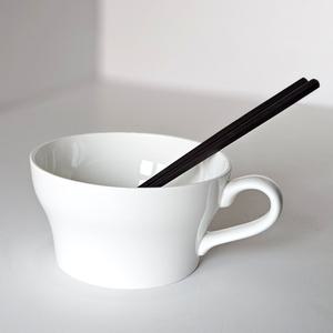 올화이트 손잡이 면기 라면기 국그릇 멀티볼