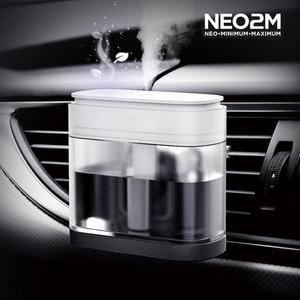[XBG9J534]NEO2M 무드등 미니 초음파 무선 차량용 가습기