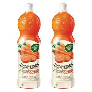 [기타]웅진 자연은 당근 1.5L X 2개 야채 주스