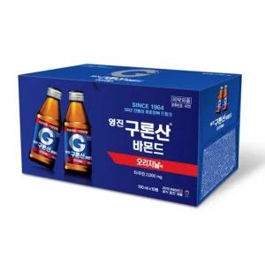 해태)영진구론산(오리지널 150mlx10병)/병음료/비타민음료/비타음료/음료선물세트/병음료수/병음료세트