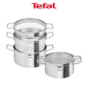 테팔 인덕션 노르디카 냄비 3종(양수18+곰솥24+찜기24)