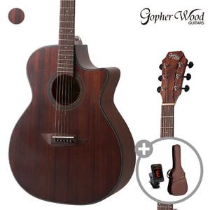 고퍼우드 G130MC 어쿠스틱기타 /올마호가니 컷어웨이