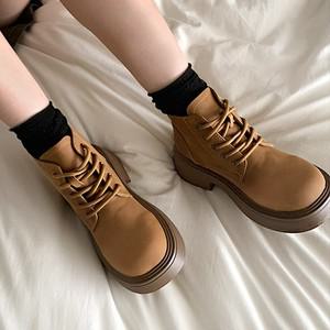 인더슈 어스 여성부츠 여성워커 숏워커