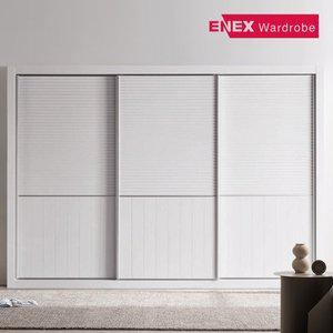 [ENEX]뉴 갤러리화이트 슬라이딩 장롱 -165cm (2도어)