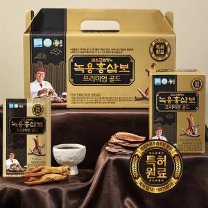 김오곤 녹용홍삼보 프리미엄 골드 4개월분 120포