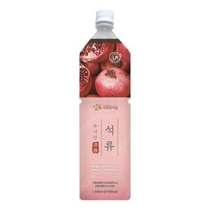 유나인베이스 석류 1.5L / 과일원액 희석음료 석류즙 원액