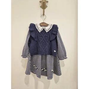 [쇼콜라](강남점)GR페르디체크원피스 니트조끼세트 (TTMWOE054NSET)