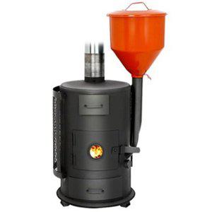 [꾸버스] G-9 펠렛 겸용 화목난로 캠핑 야외 장작 나무 난로 가정용 업소용 난방