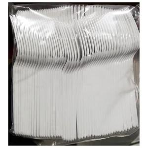 일회용 포크 흰색 100입x4개 (400개)/일회용포크/프라스틱포크/야외일회용포크/배달용포크/1회용포크