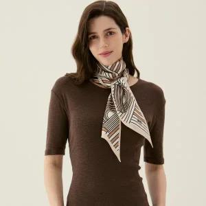 [롯데백화점]닥스 실크 스키니 스카프 FKD007O