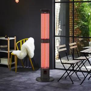 Cuore 즉각발열 카본 파티오히터 3kw/테라스 카페 야외용난로 야외용히터/업소용 사무실난로